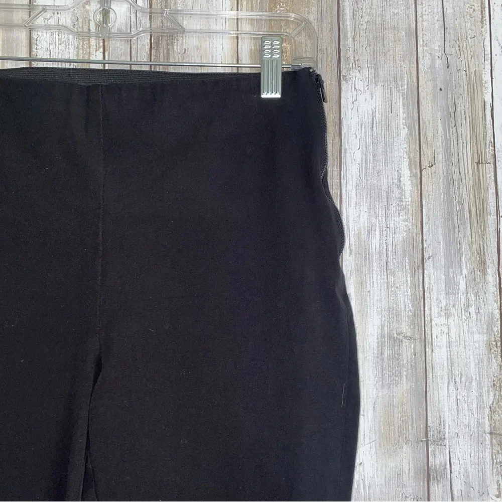 White House Black Market Black Pull On Skinny Crop Pants - Picture 4 of 7